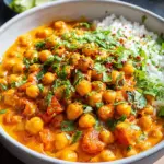 Kichererbsen-Curry mit Kokosmilch