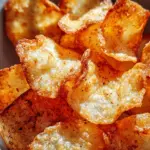 Knusprige Quark-Chips