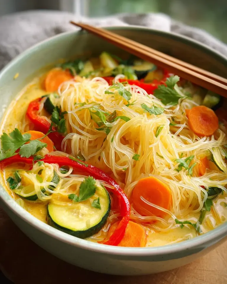 Kokos Glasnudelsuppe