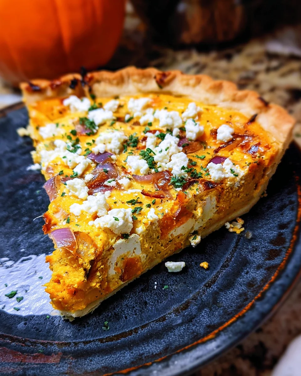 Kürbis-Quiche