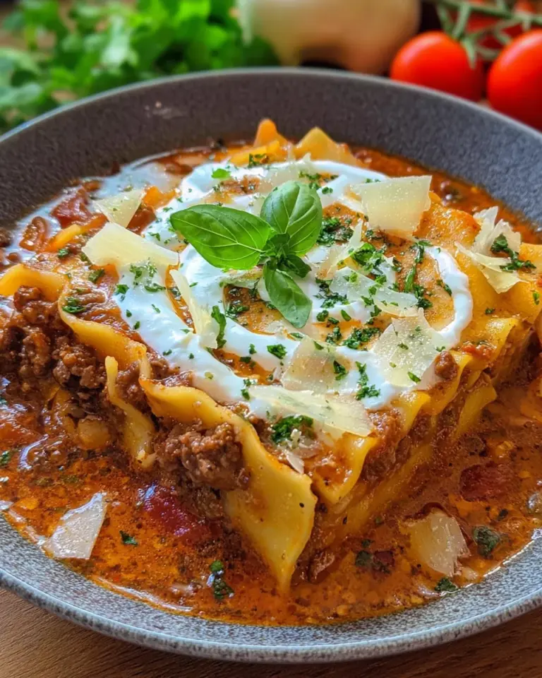 Lasagne-Suppe