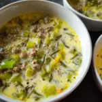 Lauch-Käse-Suppe