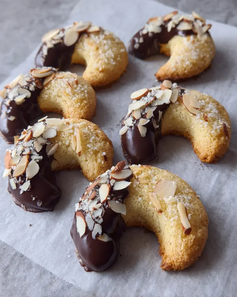 Mandelkipferl | Kleine Mandelhörnchen