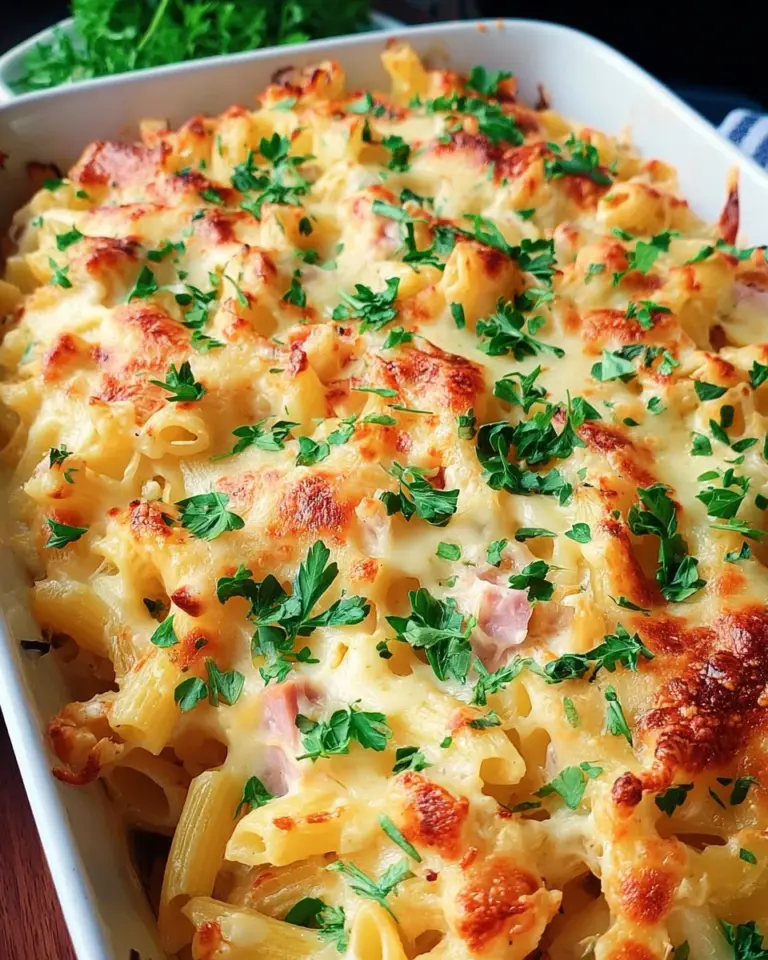 Nudel-Schinken-Gratin - Fix ohne Fix Rezept