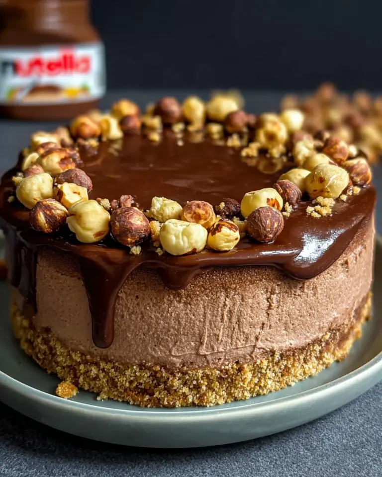Nutella Cheesecake: 6 Zutaten zum sündhaft Glücklichsein