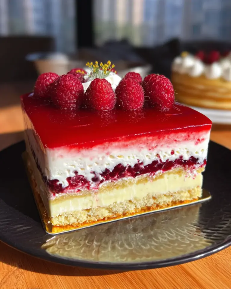 Puddingkuchen (einfaches Rezept ohne backen)