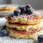 Quark-Taler mit Haferflocken