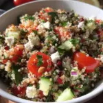 Quinoa Salat mit Feta