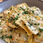 Ravioli Alfredo