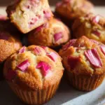 Rhabarber-Muffins super saftig