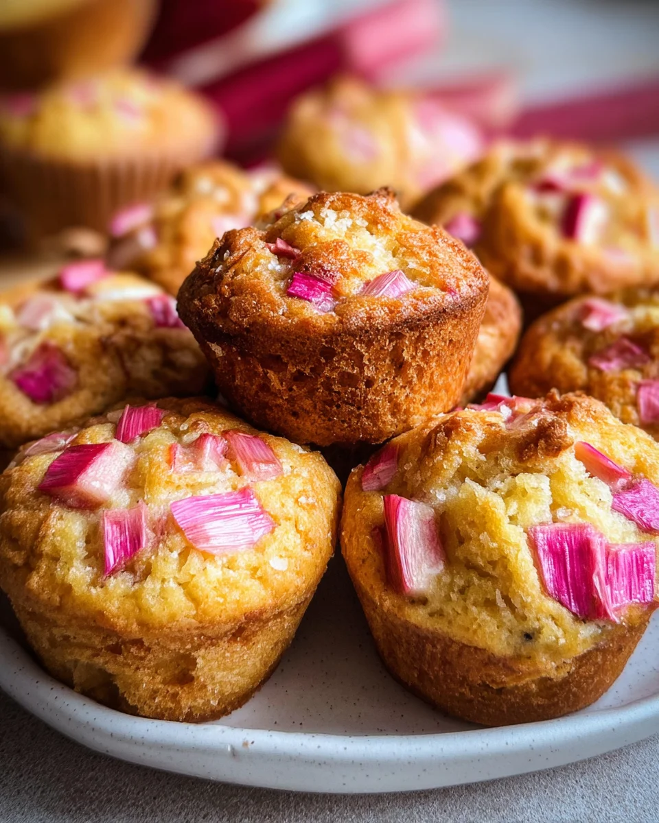 Rhabarber-Muffins