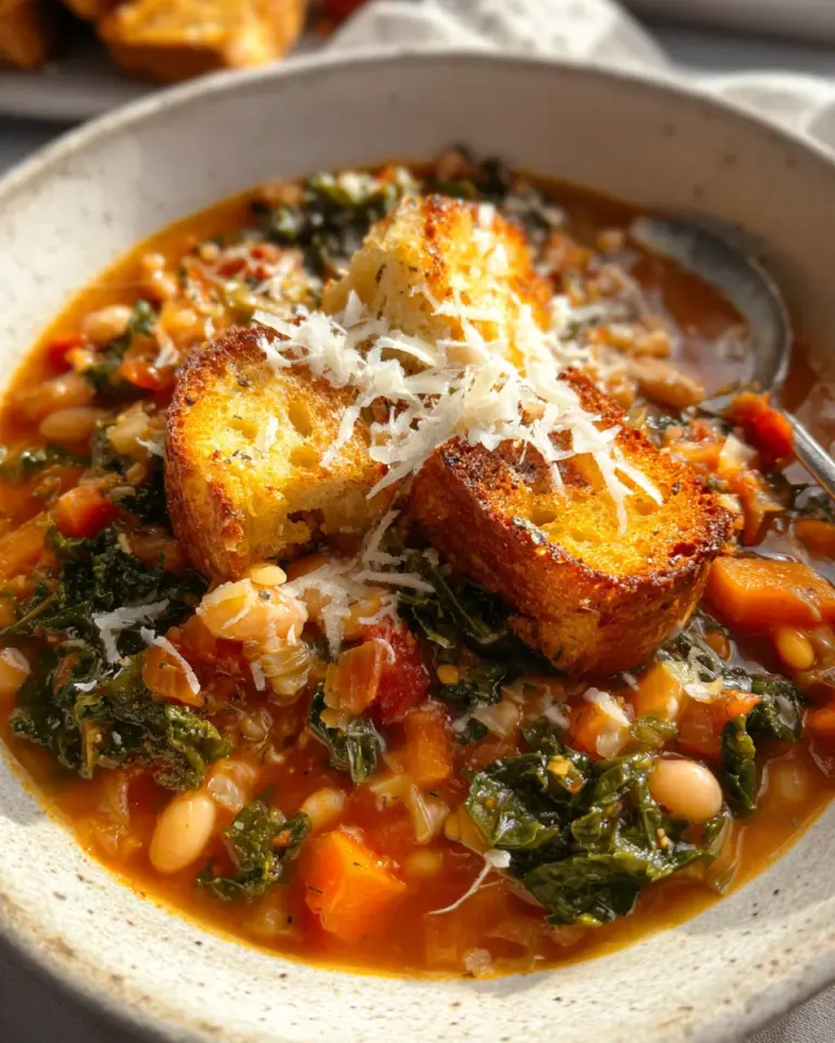 Ribollita - Rezept für die toskanische Bohnensuppe