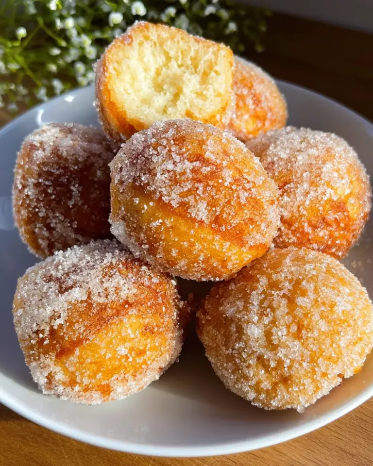 Saftige und fluffige Quarkbällchen