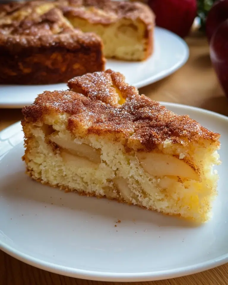 Saftiger Apfelkuchen mit Joghurt