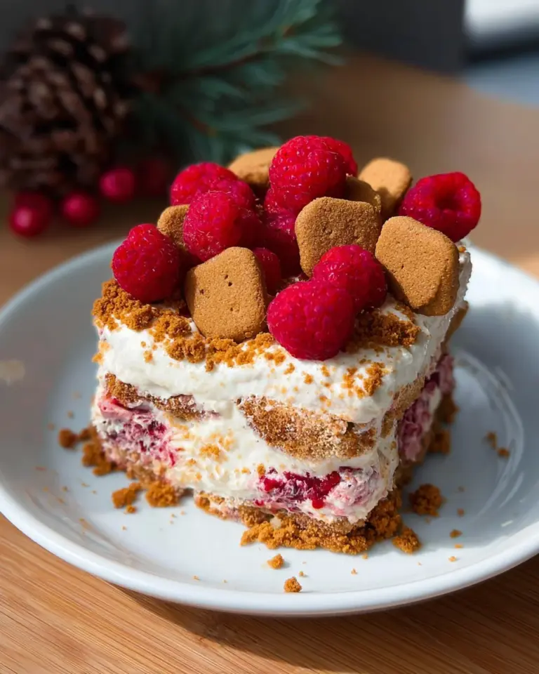 Spekulatius-Himbeer-Tiramisu