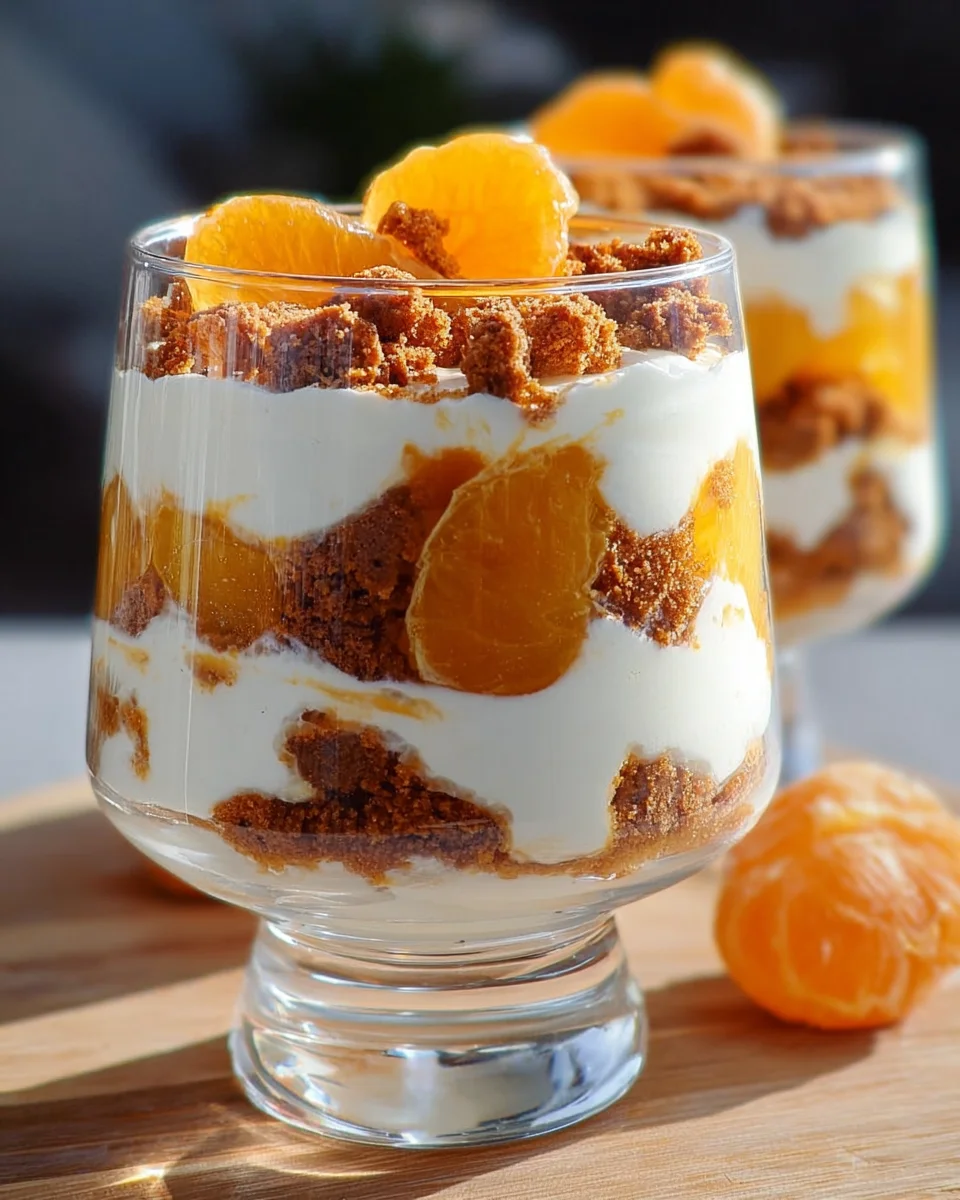 Spekulatius-Mandarinen-Quark-Creme