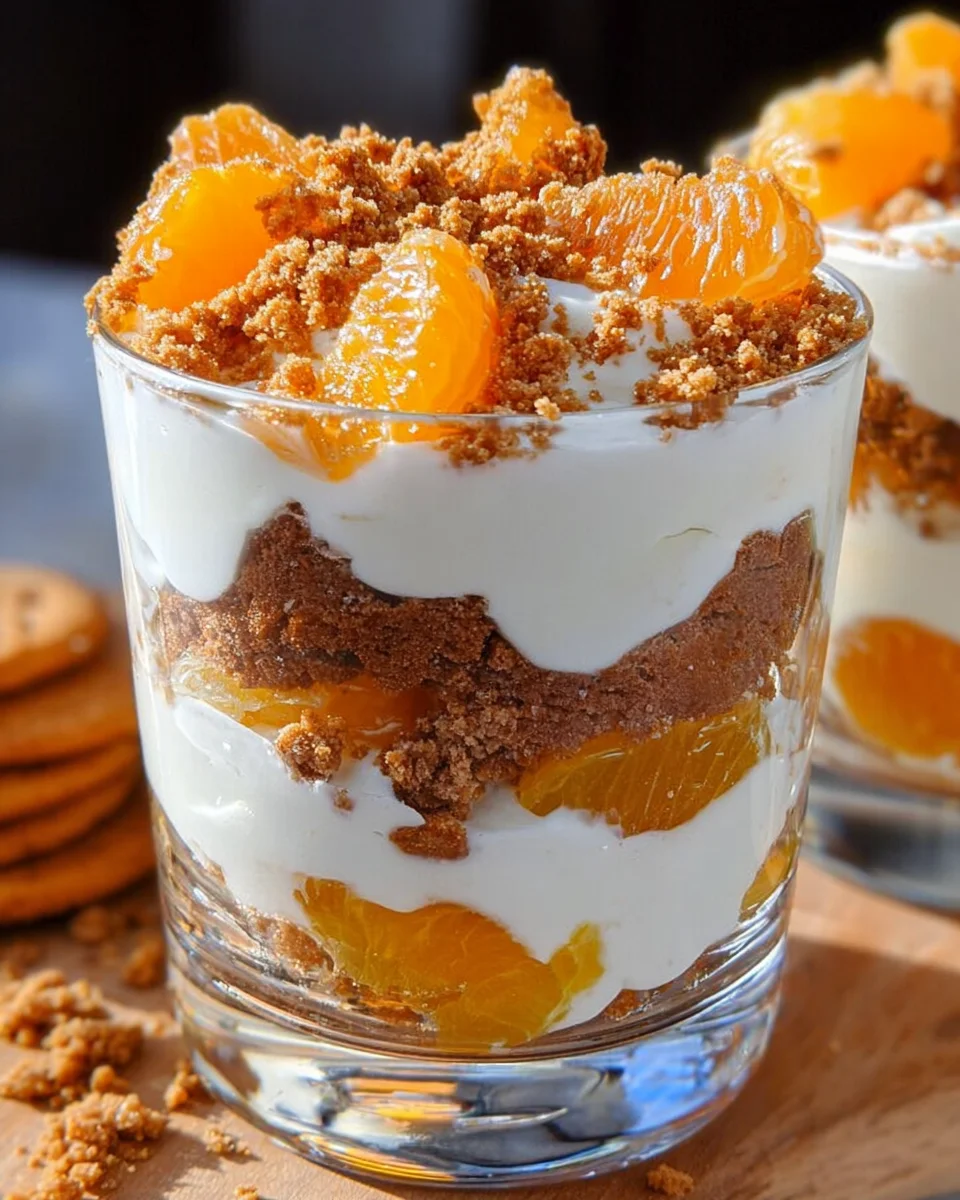 Spekulatius-Mandarinen-Quark-Creme