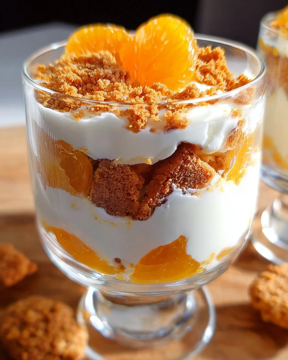 Spekulatius-Mandarinen-Quark-Creme