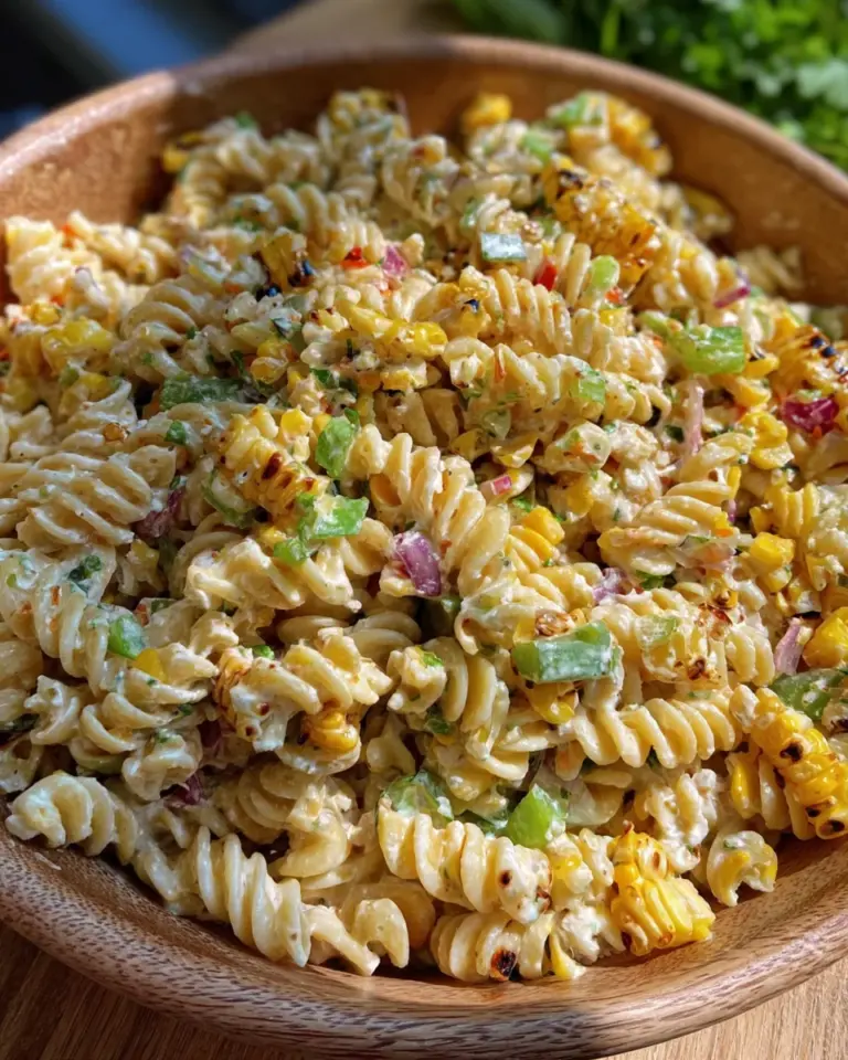 Street Corn Nudelsalat mit gebratenem Mais