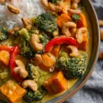 Süßkartoffel Curry mit Brokkoli
