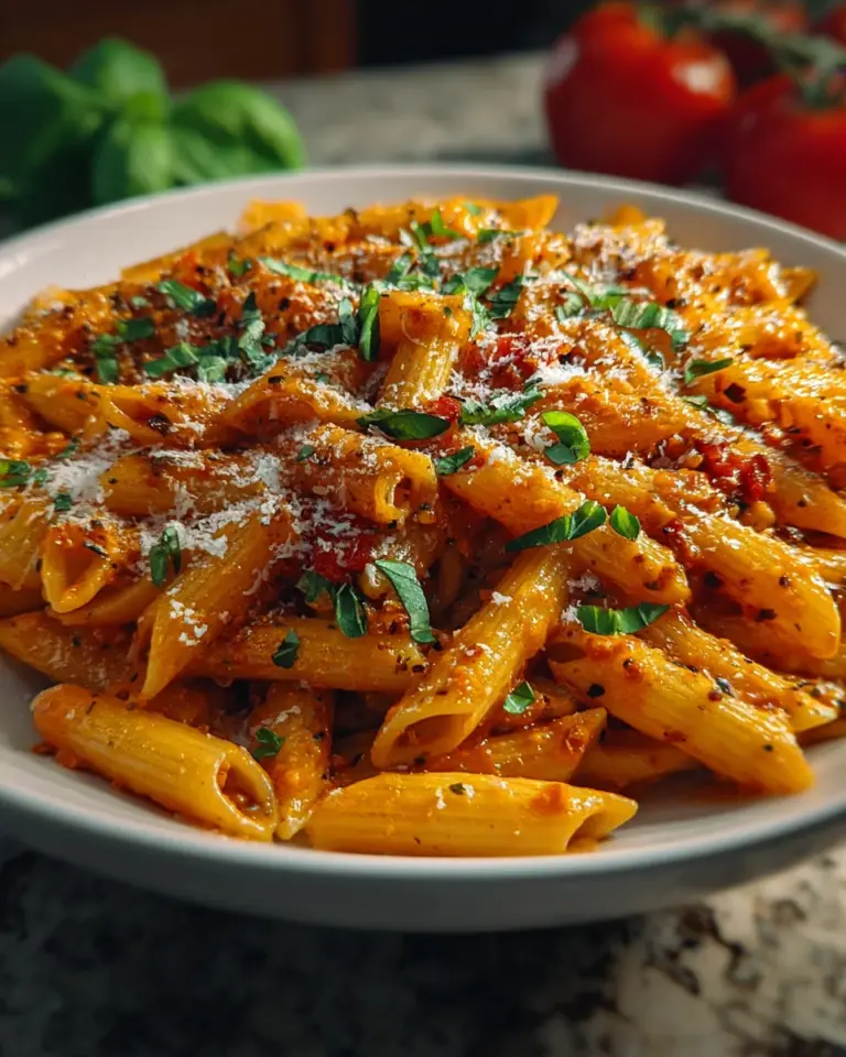 Tomaten-Knoblauch-Pasta