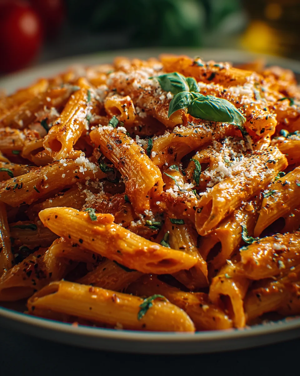 Tomaten-Knoblauch-Pasta
