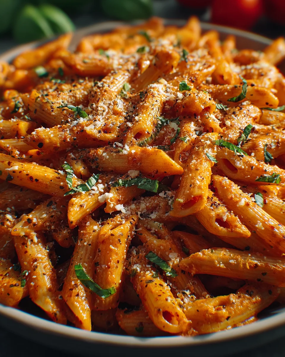 Tomaten-Knoblauch-Pasta