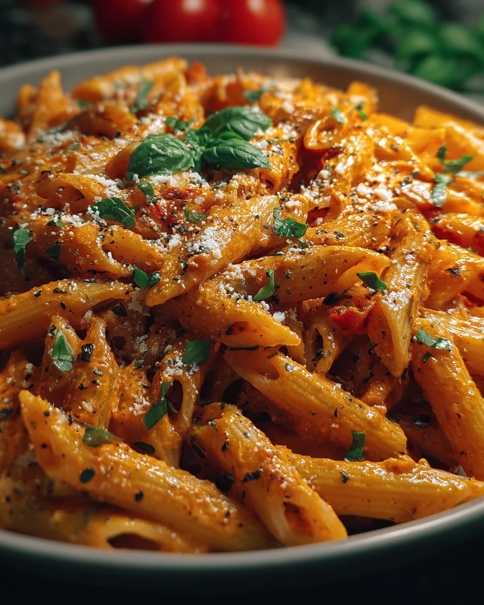 Tomaten-Knoblauch-Pasta