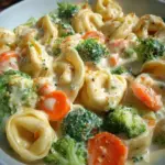 Tortellini mit Käse Sahne Soße - einfach lecker