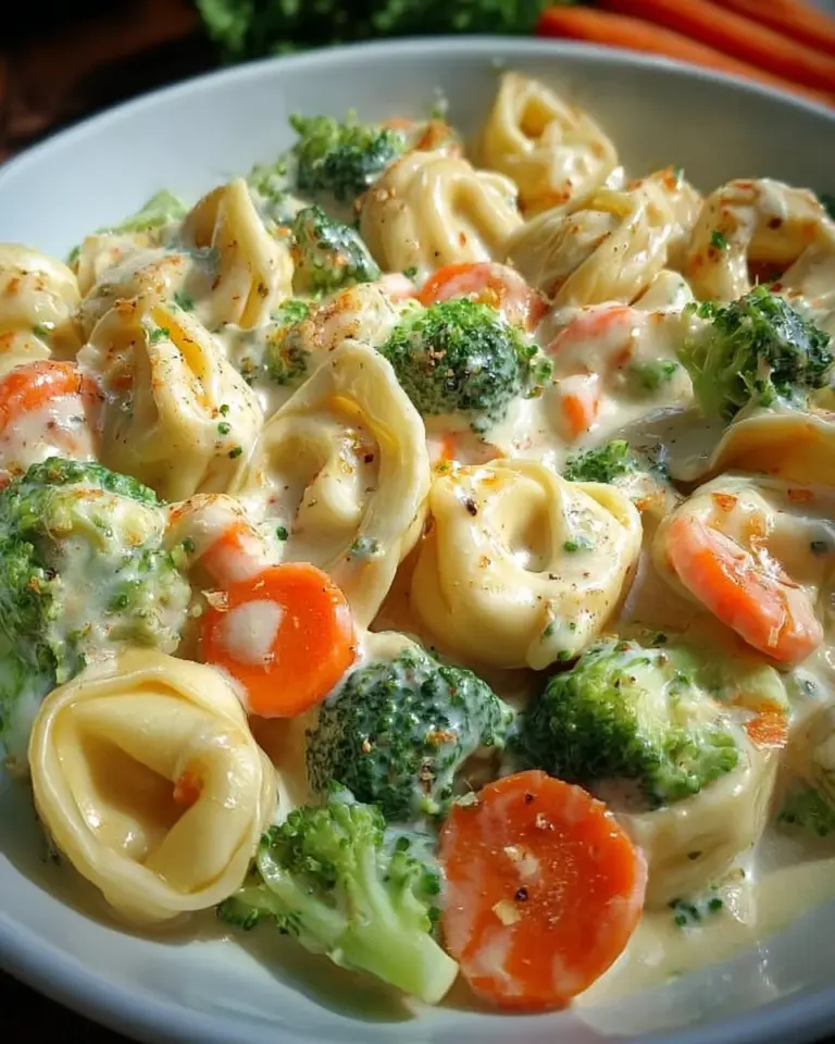 Tortellini mit Käse Sahne Soße - einfach lecker