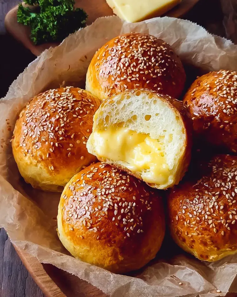 Unglaublich leckere Brioche Brötchen mit Käse endlich da