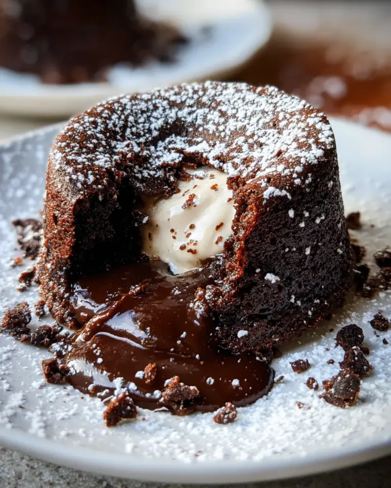 Veganer Lava Cake