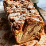 Veganes Zimt-Strudel Bananenbrot mit Zimt Streusel