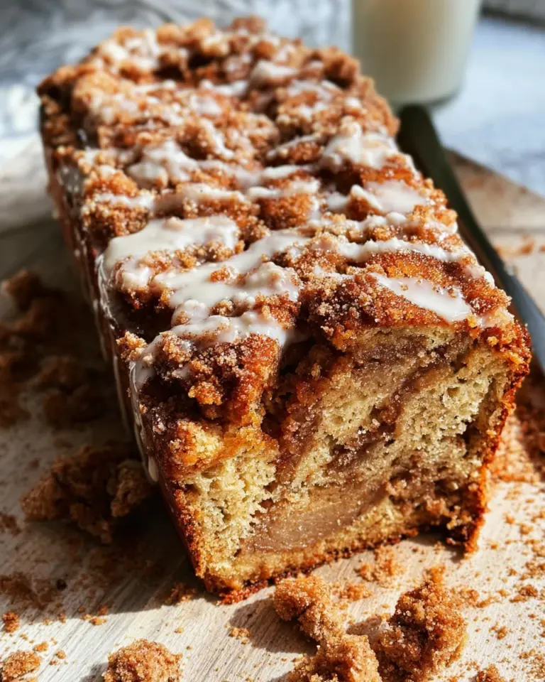Veganes Zimt-Strudel Bananenbrot mit Zimt Streusel