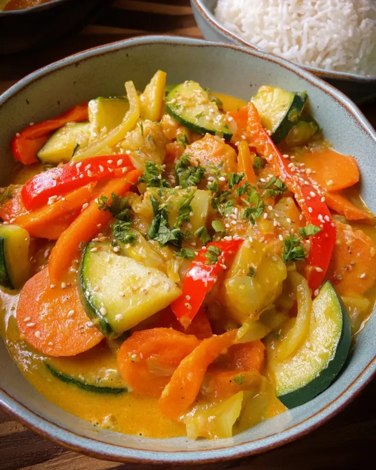 Vegetarisches Zitronengras Curry