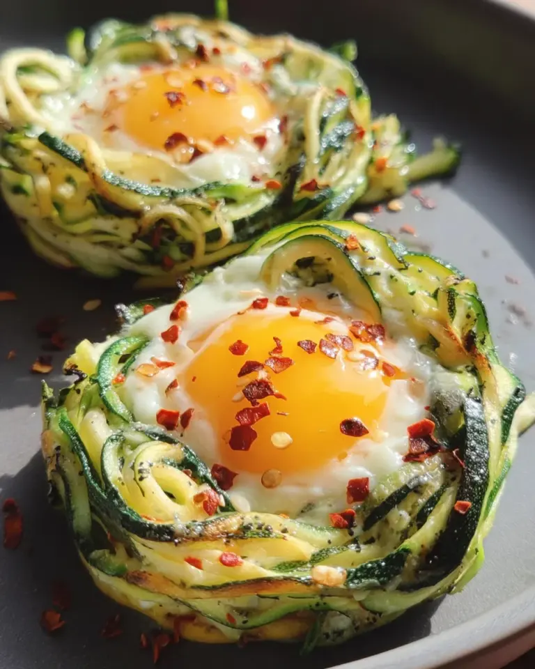Zucchini-Ei-Nester