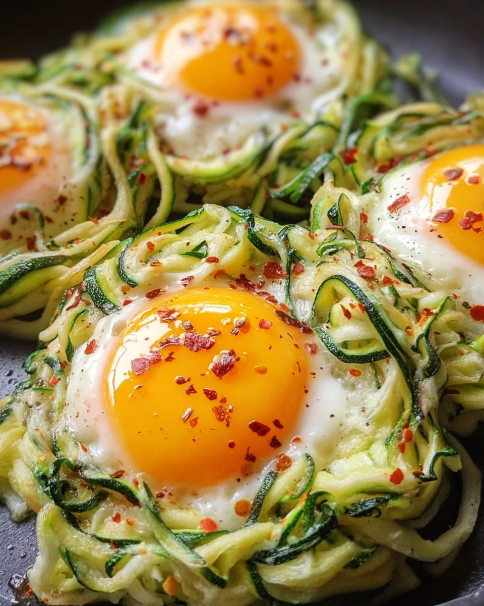 Zucchini-Ei-Nester