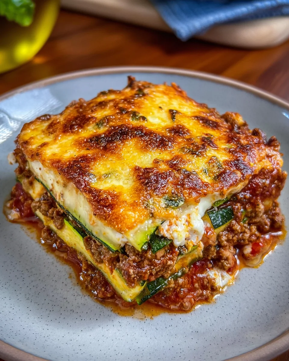 Zucchini-Lasagne