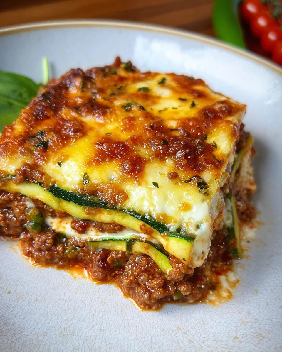 Zucchini-Lasagne
