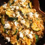 Zucchini Reis Pfanne - schnell & so lecker