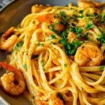 cremige Garnelenpasta